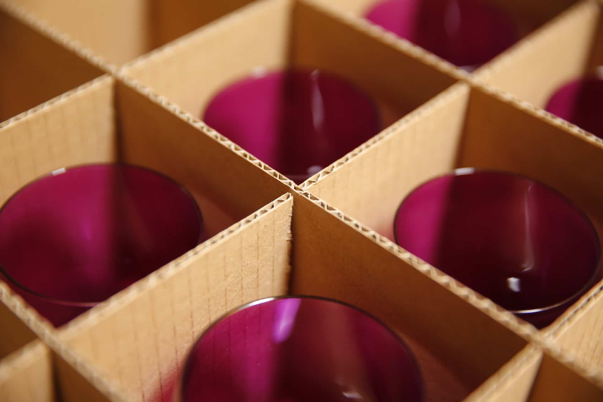 Group packaging of glass Servisbal.cz