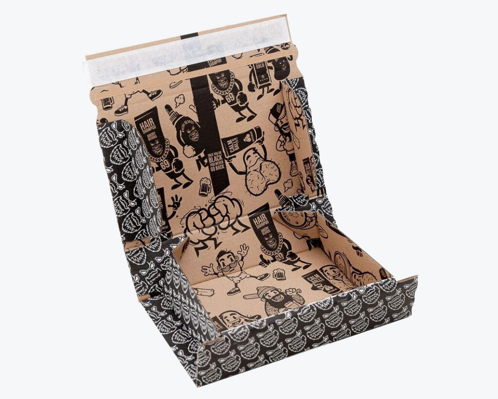 Krabice s potiskem Angry Beards