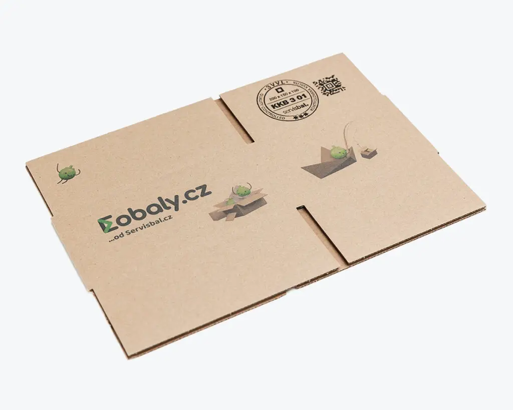 Potisk krabic logo