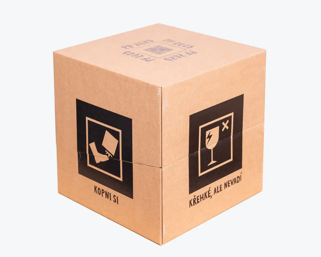 Krabice s potiskem