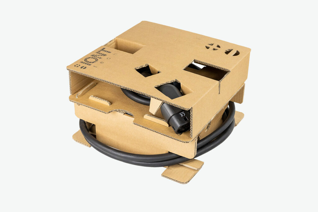 Přepravní obal na nabíječku elektromobilů